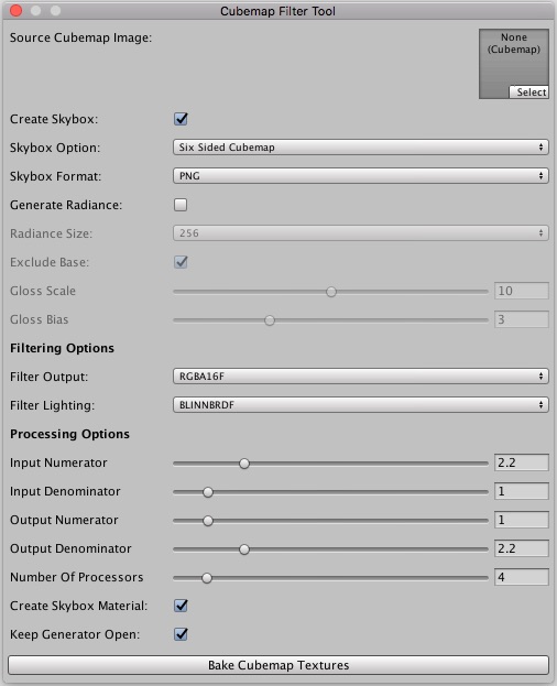 Cubemap Baking